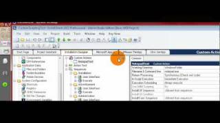 InstallShield Custom Action EXE creation [upl. by Eneluj]