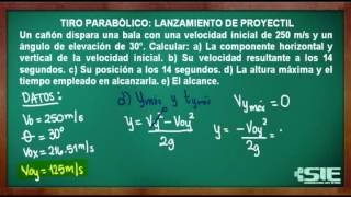 Problemas De Lanzamiento De Proyectil Parte II [upl. by Corrie]