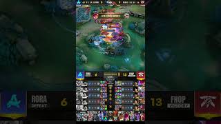 GRAND FINAL FNOC vs AURORA GAME 2 MPL PH S14 mobilelegends Brusko Franco and FNOC pick off Crazy [upl. by Rahs]