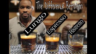 How to make a Ristretto Espresso amp Lungo Difference [upl. by Nomma]