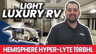 The Luxury HyperLyte Travel Trailer  2022 Salem Hemisphere HyperLyte 19RBHL  Fun Town RV [upl. by Leiru404]