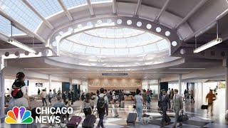 Inside look at RENOVATIONS coming to ChicagoOHare International Airport [upl. by Giverin]