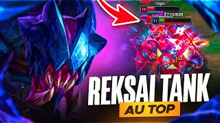 REKSAI TANK TOP deviens le MEILLEUR CHAMPION TOP LANE  BEAUCOUP TROP DE REGEN [upl. by Vonni]