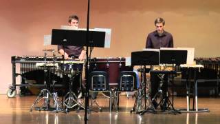 Double Take  Jamieson Carr  MultiPercussion Duet [upl. by Warenne]