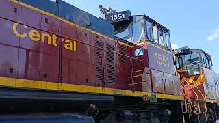 Windy afternoon on the Delmarva central railroad [upl. by Naryt]