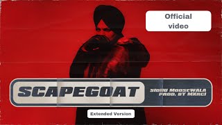 Scapegoat Extended Version Official Audio Sidhu Moosewala  Jass Ralli  Latest Punjabi songs 2025 [upl. by Flore]