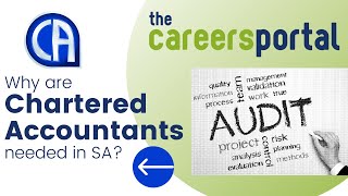 Why are Chartered Accountant Needed in South Africa  Careers Portal [upl. by Bianka]