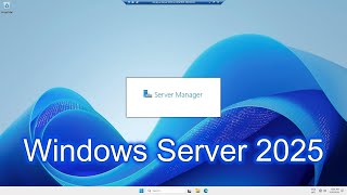 Windows Server 2025 Installation [upl. by Adina]