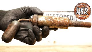 1900s Grease Gun Restoration [upl. by Naimaj30]