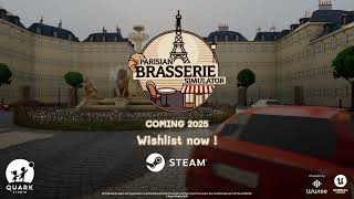 Parisian Brasserie Simulator  Official Announcement Trailer [upl. by Gregory]