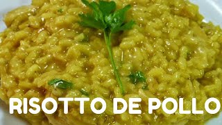 Risotto de Pollo  Receta casera paso a paso [upl. by Carissa489]