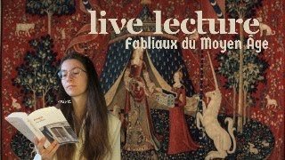 LIVE LECTURE  Fabliaux du Moyen Âge agrégation lettres 2024 [upl. by Stearne]