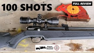 DIANA Trail Scout Co2 Pellet Rifle Full Review amp Accuracy Test NEW UPLOAD [upl. by Anthe]