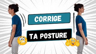 Comment AMÉLIORER SA POSTURE et se tenir droit  4 exercices faciles pour un dos en pleine forme [upl. by Olifoet27]