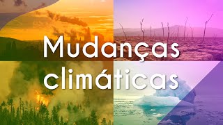 Mudanças climáticas  Brasil Escola [upl. by Aziaf]