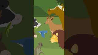 Chiku Bandar  One Minute Story  Cartoon  cartoonanimal [upl. by Tezil]