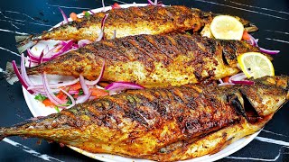 Tasty Oven Grilled Mackerel Recipe [upl. by Nahsed111]