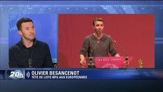 Olivier Besancenot dénonce le quotcoup de barre à droitequot du gouvernement Valls  2804 [upl. by Byrdie]