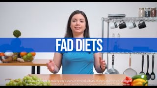 Fad Diets  Survivorship Healthy Lifestyle Series [upl. by Ahsirat532]