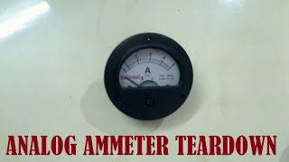 Analog Ammeter Teardown [upl. by Horan]