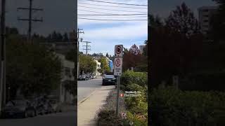 Along Esquimalt Ave in WestVan 🇨🇦 westvancouver vancouver shorts [upl. by Sunday]