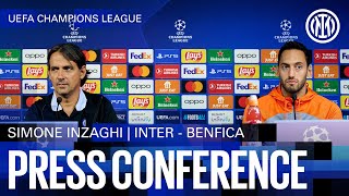 INTER  BENFICA  PREMATCH PRESS CONFERENCE LIVE 🔴🎙️⚫🔵 [upl. by Dett]