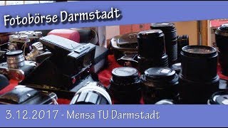 Fotobörse Darmstadt  3 Dezember 2017  Kurze Info [upl. by Corilla]