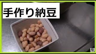 手作り納豆の作り方 作業時間は10分でOK！ How to make handmade natto [upl. by Altaf]