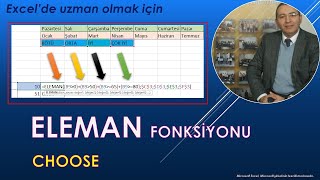 Excel ELEMAN fonksiyonu [upl. by Gniy]