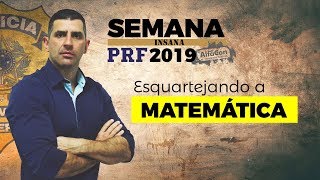 🔥 Aula de Matemática para o Concurso da PRF  Prof Arruda  AO VIVO  Semana Insana  Alfacon [upl. by Atselec]