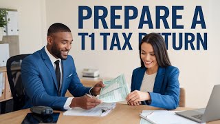 Prepare a T1 Tax Return For Canadian Employees 2024 [upl. by Ala]