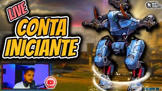 War Robots 🔴LIVE Jogando na conta iniciante [upl. by Arreip]