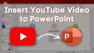 How To Insert YouTube Video in PowerPoint [upl. by Luanni883]