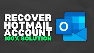 How To Recover Hotmail Account  2023 Easy [upl. by Isleana]