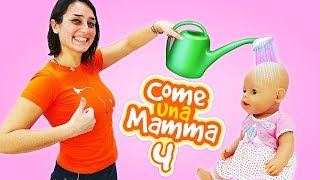 Giochi con le bambole Baby Born Video con i giocattoli Giochi per bambini [upl. by Hairaza262]