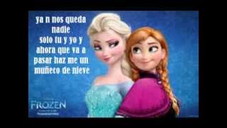 Letra de Hazme un muñeco de nieve´´  Frozen ESP [upl. by Artap179]