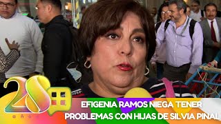 Efigenia Ramos niega pleitos con hijas de Silvia Pinal  Programa 23 de octubre de 2024 Ventaneando [upl. by Yonah]