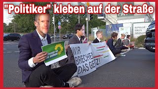 ❌️WIR BRECHEN DAS GESETZ❗Als Politiker maskierte KLIMAAKTIVISTEN blockieren Leipziger Bundesstraße🛑🚓 [upl. by Rehctaht894]