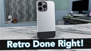 Spigen Style Armor Case for iPhone 15 Pro Max  Retro Done Right [upl. by Cormac]