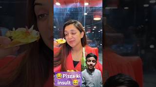 😂😂Pizza ki insult 😂😂funny trending pizza food streetfood comedy youtubeshorts shorts foodie [upl. by Adolphus]