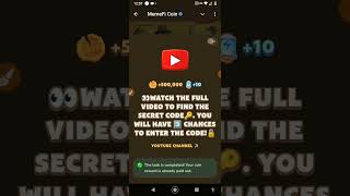 10 Passive Income Ideas  Memefi Youtube Video Code  Memefi Video Code 5 September [upl. by Tempa]