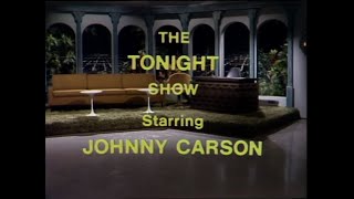 The Tonight Show Starring Johnny Carson September 19th 1972 [upl. by Ardek]