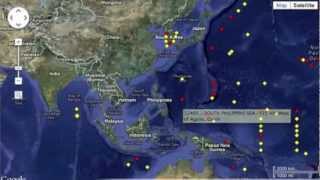 3MIN News October 20 2012 Contact the Australian Bureau of Meteorology reBuoy 53046 [upl. by Gurney733]