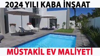 2024 YILI KABA İNŞAAT MALİYETİ [upl. by Recha]