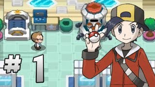 Lets Play Pokemon HeartGold  Part 1  A new beginning [upl. by Stiruc574]