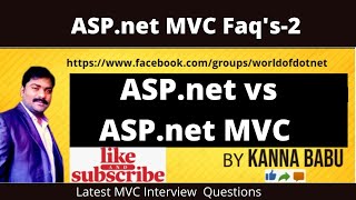 ASPnet MVC Faqs2 [upl. by Ahsieken]