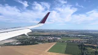 Tunisair A320 Landing Paris Charles de Gaulle Airport [upl. by Noraj]