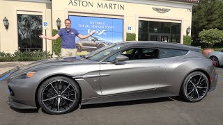 The Aston Martin Vanquish Zagato Shooting Brake Is a 1 Million Hot Hatchback [upl. by Lin]