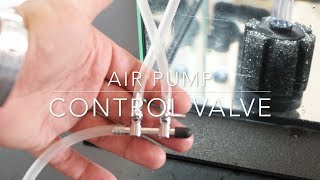 Air pump control valve [upl. by Naujud]