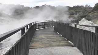 Hells Gate Rotorua NZ [upl. by Ecnarret96]